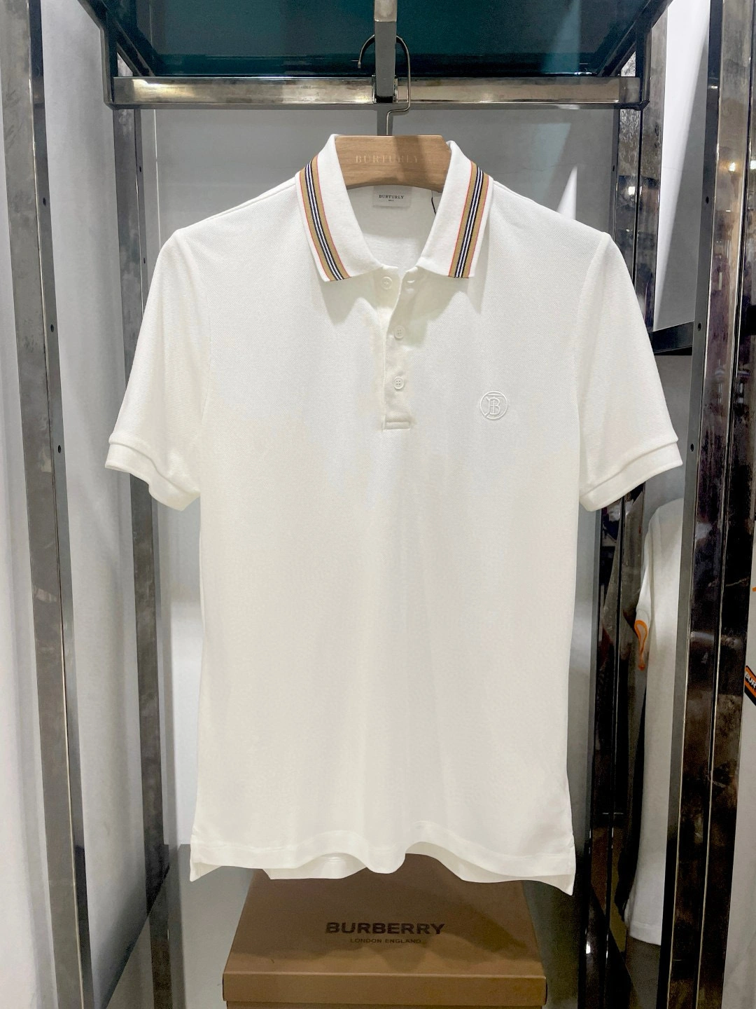wg.luxury- 2ur25rry embroidery cotton Polo 5Colour item:E-F409C0932-4